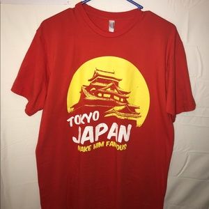 American Apparel Tokyo Japan t-shirt